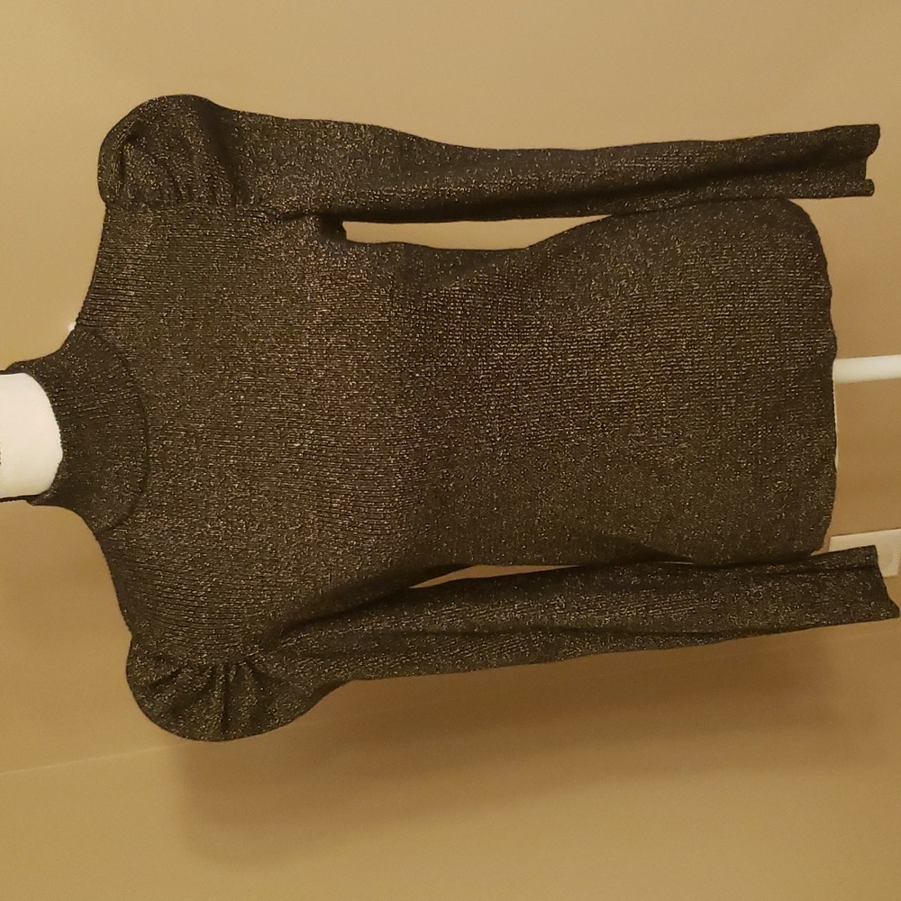 Nine West metallic turtleneck size L